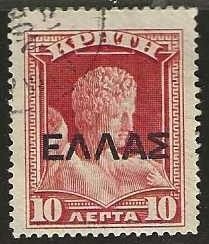 Crete Sc. 114 used.  1909.   (C511c)