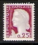 France #968 Marianne 1960, NH Cat. $ .20