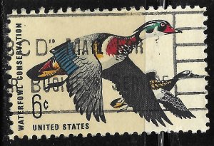 US #1362 6c Waterfowl Conservation - Wood Ducks