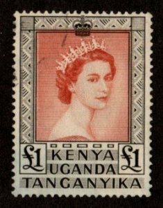 Kenya Uganda & Tanganyika #117 used