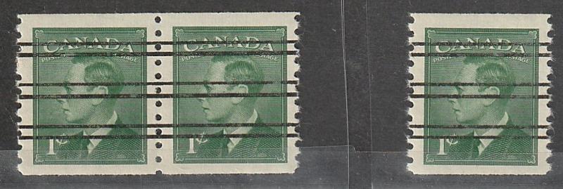 #297 Canada Used coils pair & single