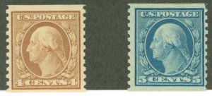 United States #495-496  Single