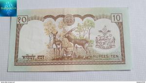 Nepal 1990 Banknote › 10 Rupee