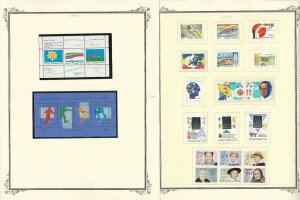 Finland Stamp Collection on 18 Scott Specialty Pages, 1991-1998, JFZ