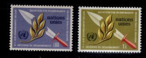 United Nations UN  Geneva Scott 30-31 MNH** stamp set