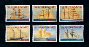 [100505] Suriname 2005 Ancient Greece Sailboats  MNH