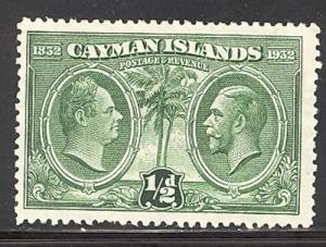 Cayman Islands 70 mint hinged SCV $ 3.25 (RS)