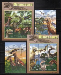 Micronesia 453-456 MNH Dinosaurs Prehistoric Animals ZAYIX 0224M0216