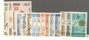 Sudan #164-178  Single (Complete Set)