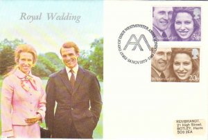 Great Britain Scott 707-708 Label address.