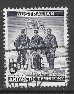 Australian Antarctic Territory L1: 5p Members of Shackleton Expedition, used,...