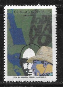 Cuba 1695 1972 Labor Day single MNH