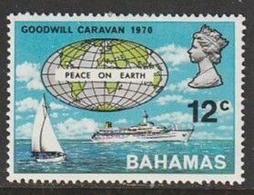 1970 Bahamas - Sc 305 - MH VF - 1 single - Tourism