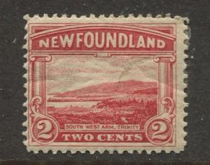 Newfoundland - Scott 132 - Pictorial Definitive - 1931 - MLH - Single 2c Stamp