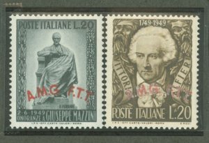 Italy/Trieste (Zone A) #45-46  Single (Complete Set)