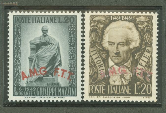 Italy/Trieste (Zone A) #45-46  Single (Complete Set)