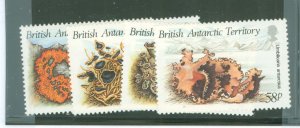 British Antarctic Territory #149-152 Mint (NH) Single (Complete Set)