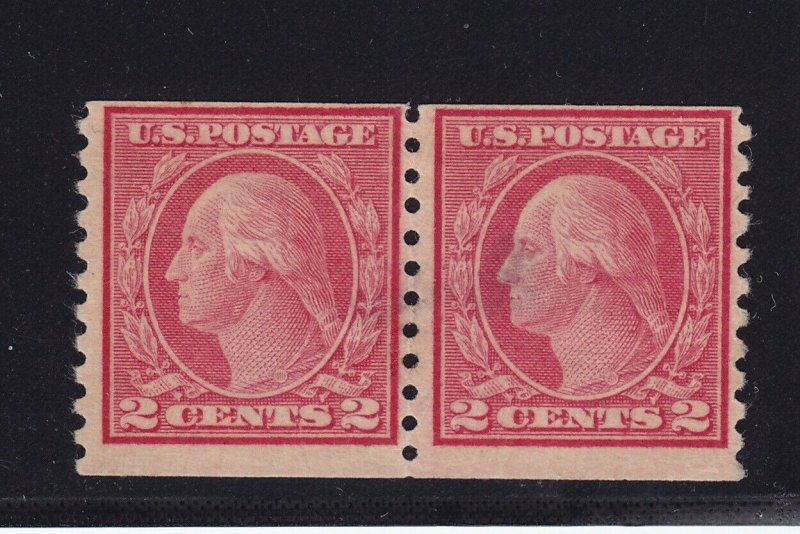 491 Pair Rare F-VF OG PSE cert , lightly hinged nice color cv $ 6500 ! see pic !