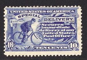 E8 F-VF HINGED OG PERF 12 1911 SPECIAL DELIVERY ISSUE (REM #E8-866)