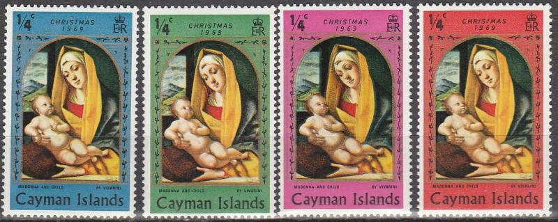 Cayman Is #242-5   F-VF Unused  (S6365)