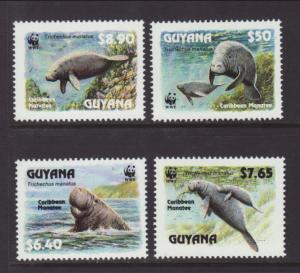 Guyana 2666-2669 Manatees MNH VF