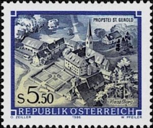 1986 Austria Scott Catalog Number 1361 MNH