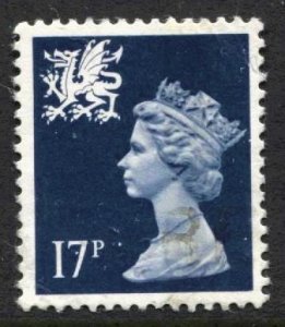 STAMP STATION PERTH Wales #WMH31 QEII Definitive Used 1971-1993