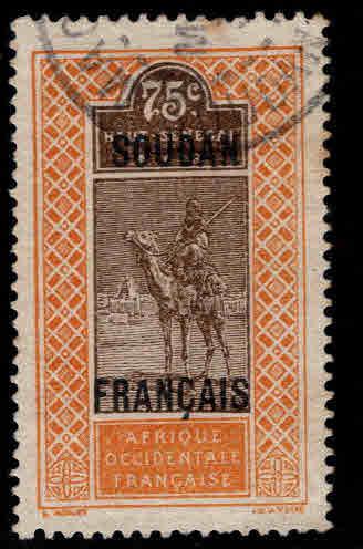 French Sudan Scott 42 Used