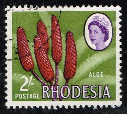Rhodesia #232 Aloe; used (0.95)