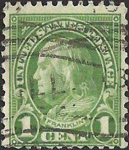 # 632 USED GREEN BEN FRANKLIN