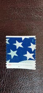 US Scott # 4962; used Flags presort (10c), 2015; PNC; VF centering, off paper