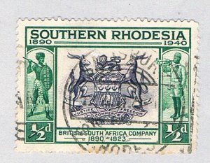 Southern Rhodesia 56 Used Arms 1940 (BP73717)