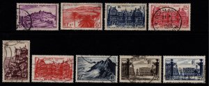 France 1946-48 Pictorial Scenes Definitives, Set [Used]