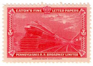 (I.B) US Cinderella : Eaton's Fine Letter Papers (Locomotive)