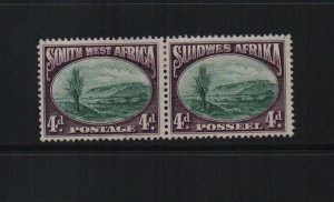 South West Africa 1931 SG78 mounted mint pair
