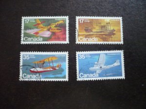 Stamps - Canada - Scott# 843-846 - Used Set of 4 Stamps