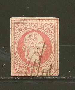 Austria 29 Clipped Perforations Used