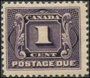 Canada SC# J1 Postage Due 1c MH