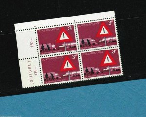 LUXEMBOURG UNMOUNTED MINT BLOCKS AND MINI SHEET  . REF R450