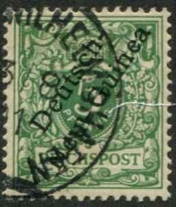 German New Guinea SC# 2  O/P on issue of Germany 5pf Used