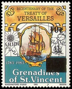 St. Vincent 10c Local Provisional Overprint