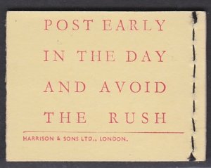 BK78 1963 Booklet MNH