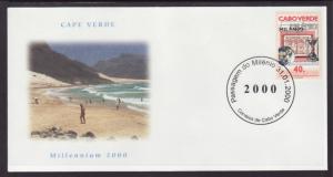 Cape Verde Millennium 2000 U/A FDC BIN