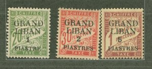 Lebanon #J2/J3/J5 Unused Single