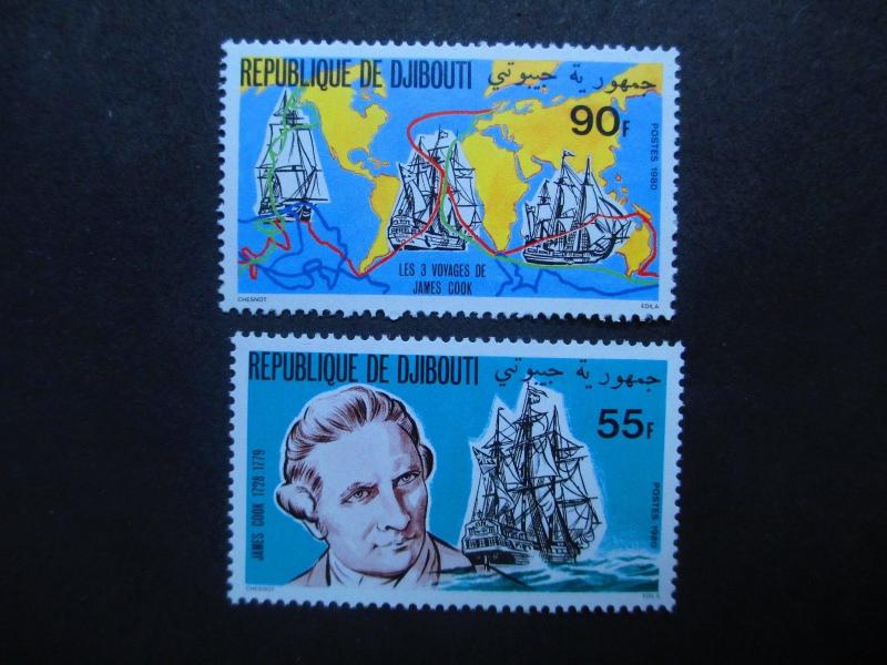 Djibouti #519-20 Mint Never Hinged  (XO) -  I Combine Shipping! 2