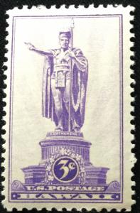 US #799 MNH Single, Hawaii SCV $.35 L14