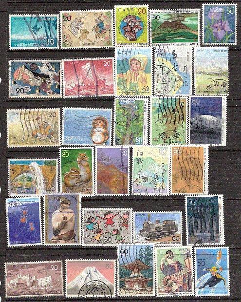 J163 Japan 30 used stamp