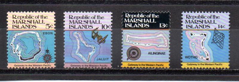 Marshall Islands 37-40 MNH