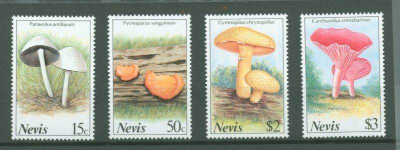 Nevis #552-55  Single (Complete Set)