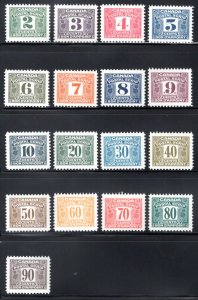 van Dam FPS42-FPS48, MNH, Complete Set, Canada, 3rd Issue, Postal Scrip